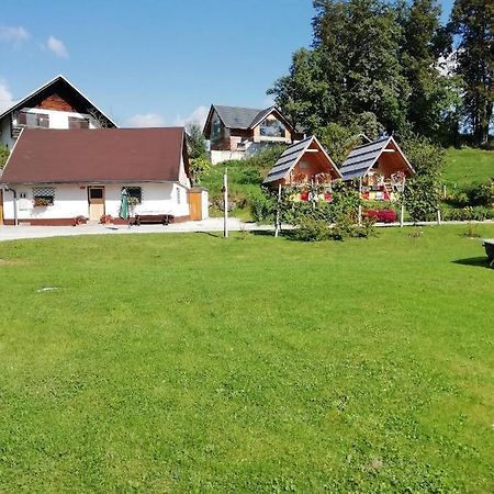 Apartma Pr' Vok Lesce  Exteriör bild